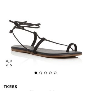 Tkees Jo ankle-tie sandals